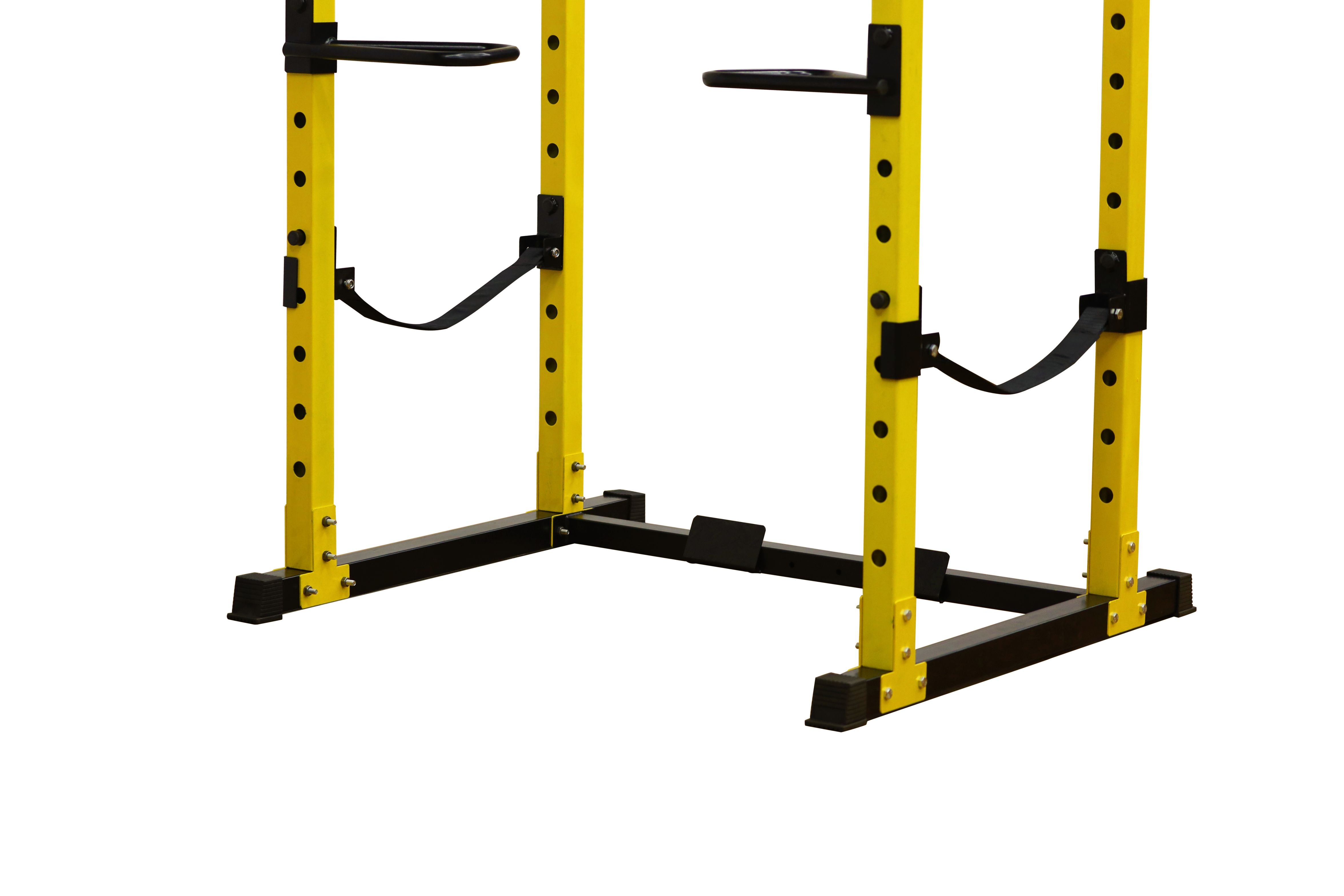 Gym; Home Gym; Garage Gym; Sports; Workout; Attachments; Accessories; Power Cage; Power Rack; Squat Stand; Squat Rack; J Hooks; Spotter Arms; Weight Plate Holder; T Bar row; Barbell Collars; Barbell Hangers; Safety Straps