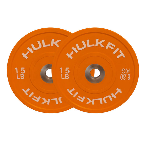 HulkFit Olympic Bumper Plates