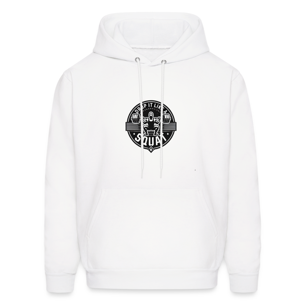 Drop it like a Squat Hoodie - white