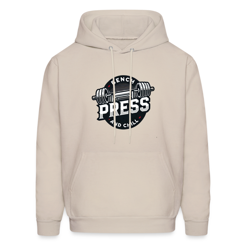 Bench Press and Chill Hoodie - Sand