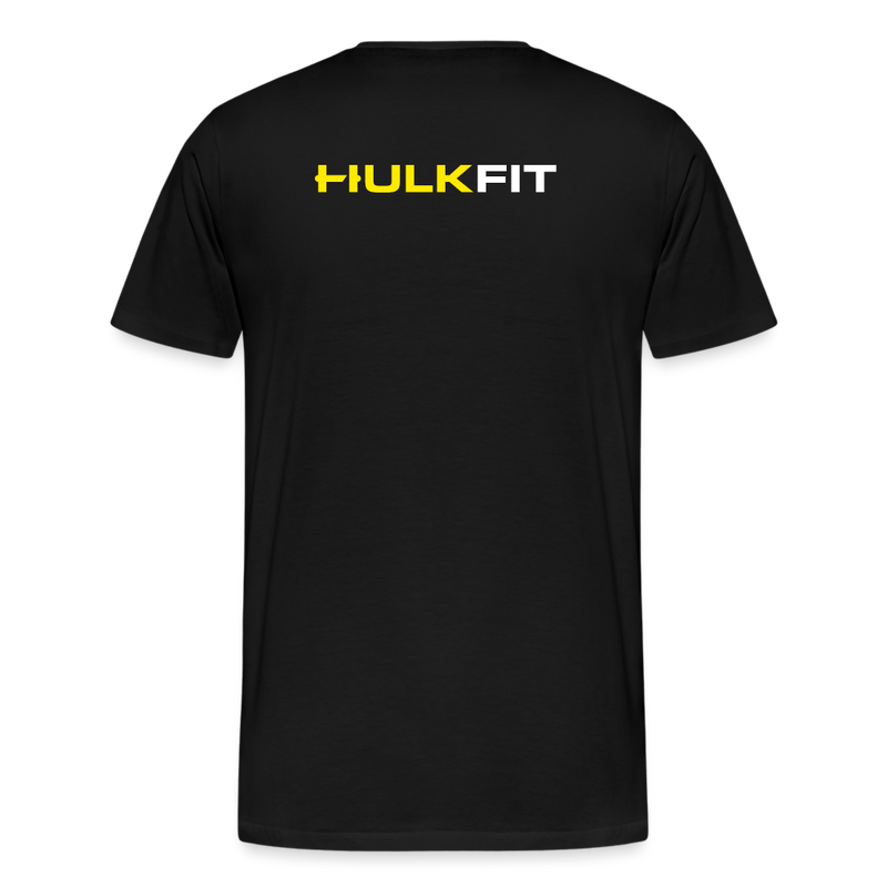 Exercise; Fitness; Sports; Hulkfit; Merch; Shirt; Men's Premium T-Shirt - black