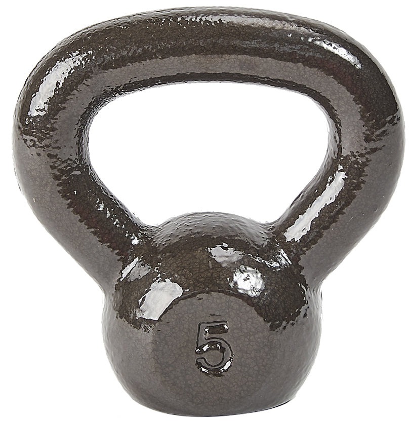 HulkFit Enamel Coated Cast Iron Kettlebell