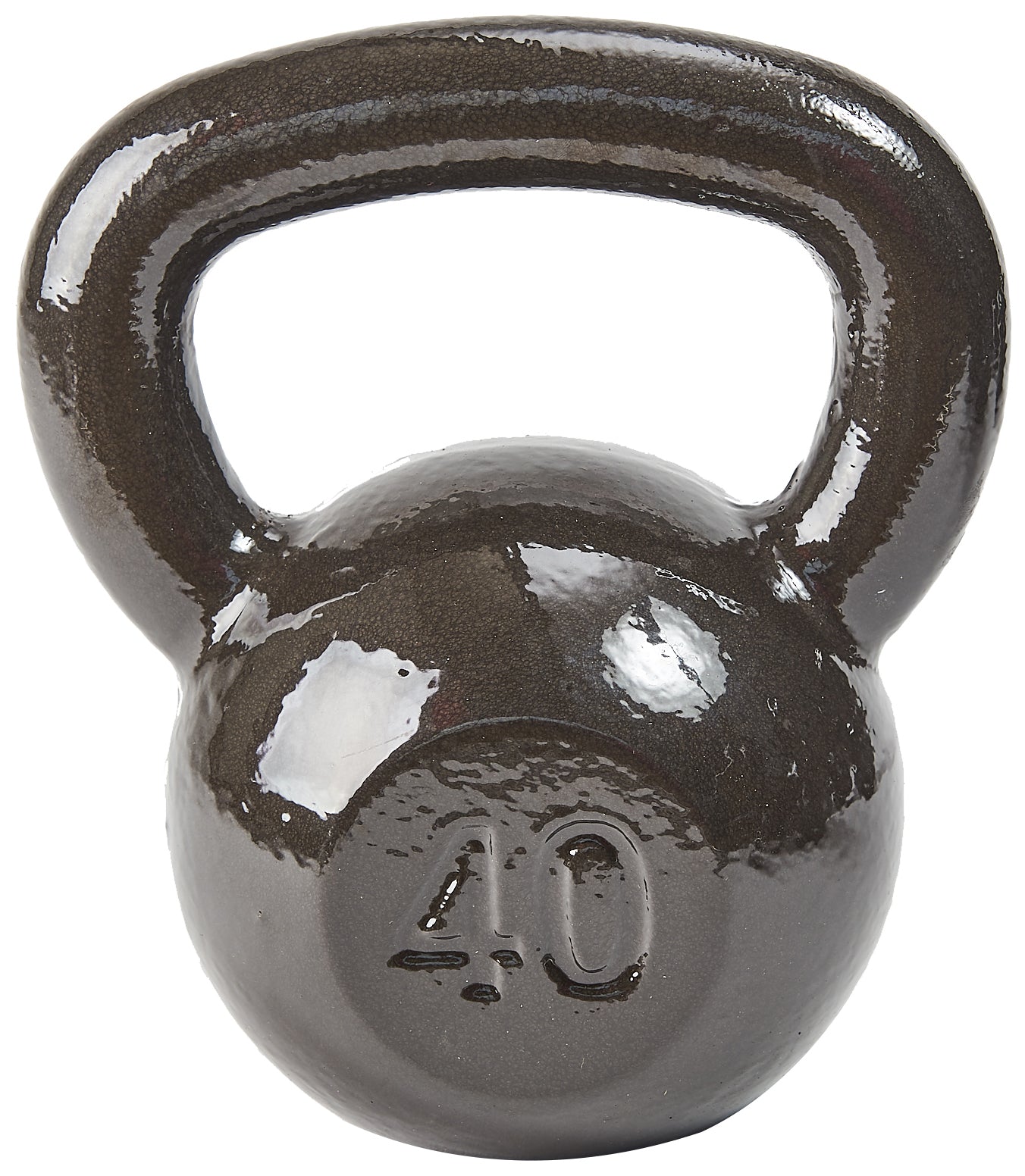 HulkFit Enamel Coated Cast Iron Kettlebell