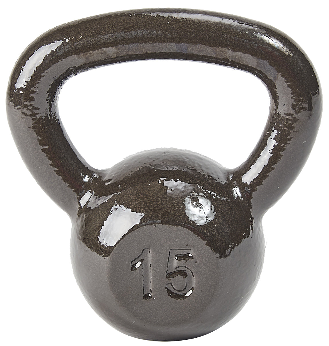 HulkFit Enamel Coated Cast Iron Kettlebell