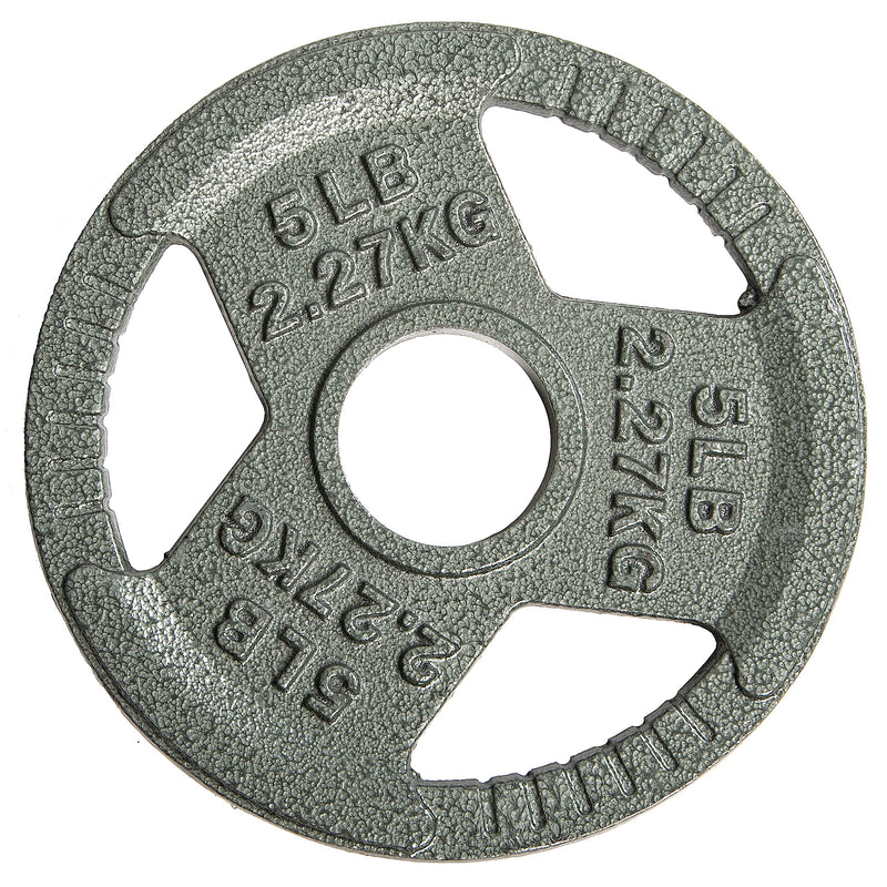 HulkFit 2" Cast Iron Plates for Olympic Barbells