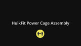HulkFit Pro Series Power Cage - 800lb Capacity