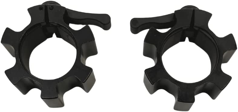 HulkFit 2” Aluminum Barbell Collars (Pair)