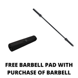 Hulkfit Olympic Barbell with Barbell Pad