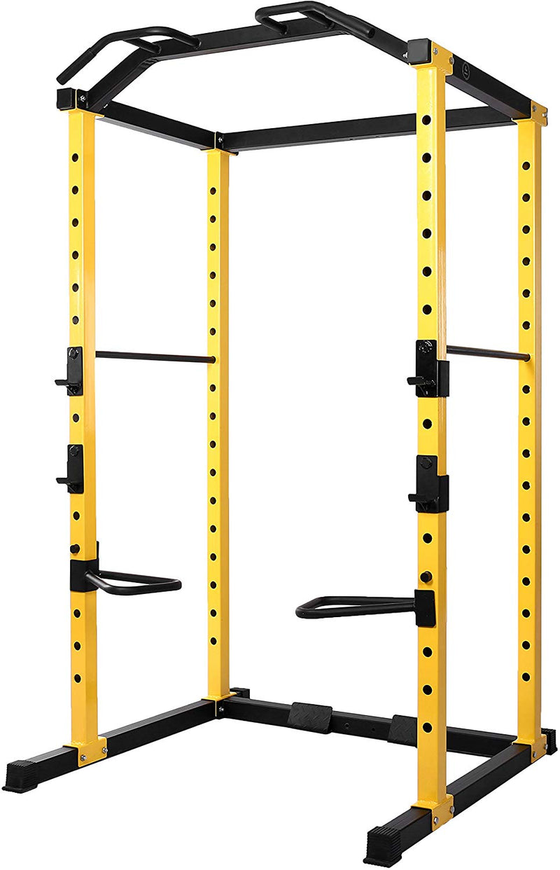 Starter Bundle : HulkFit Power Cage with 7ft Barbell (2" Diameter)