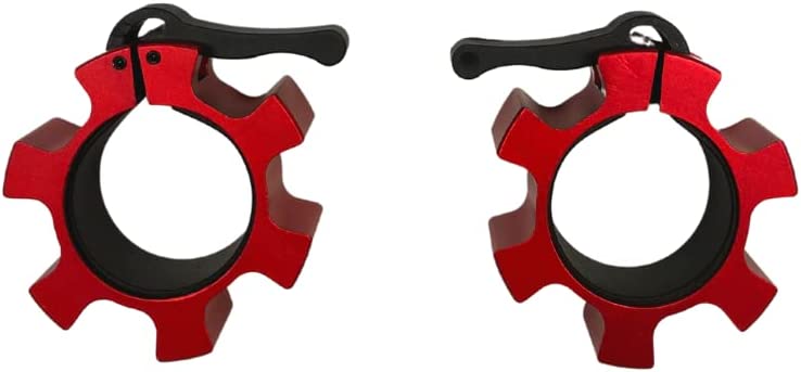 HulkFit 2” Aluminum Barbell Collars (Pair)